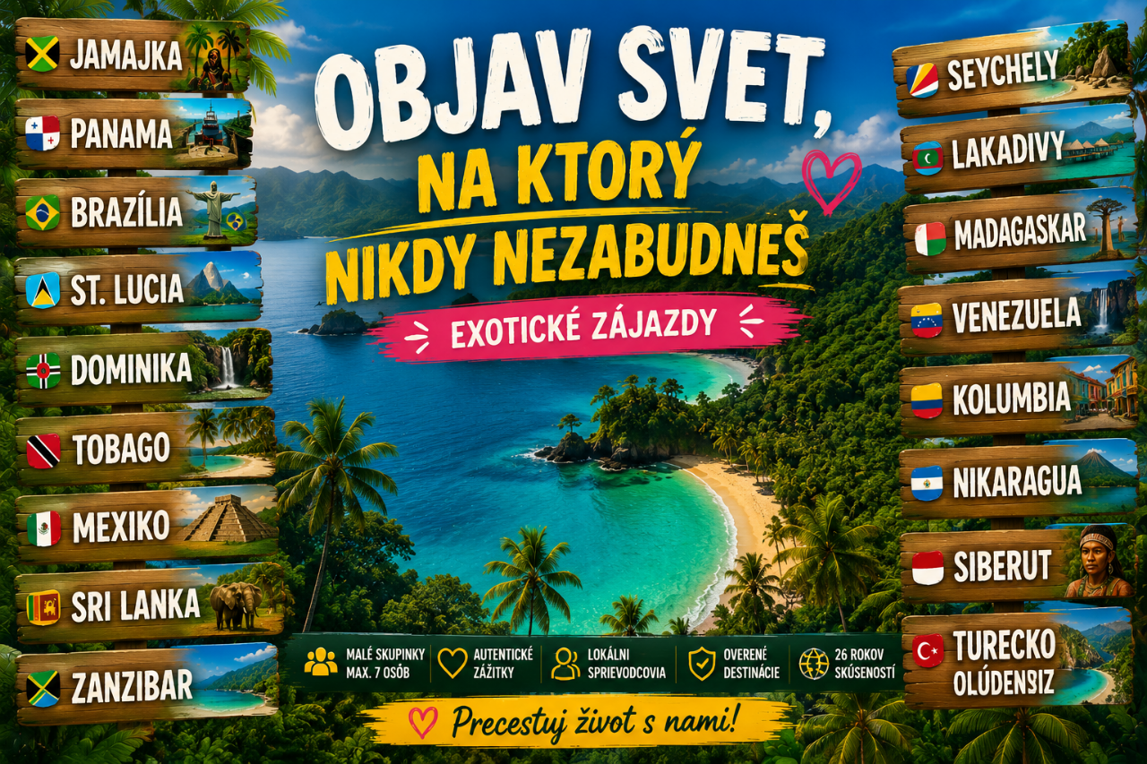 jamajkanita zájazdy
